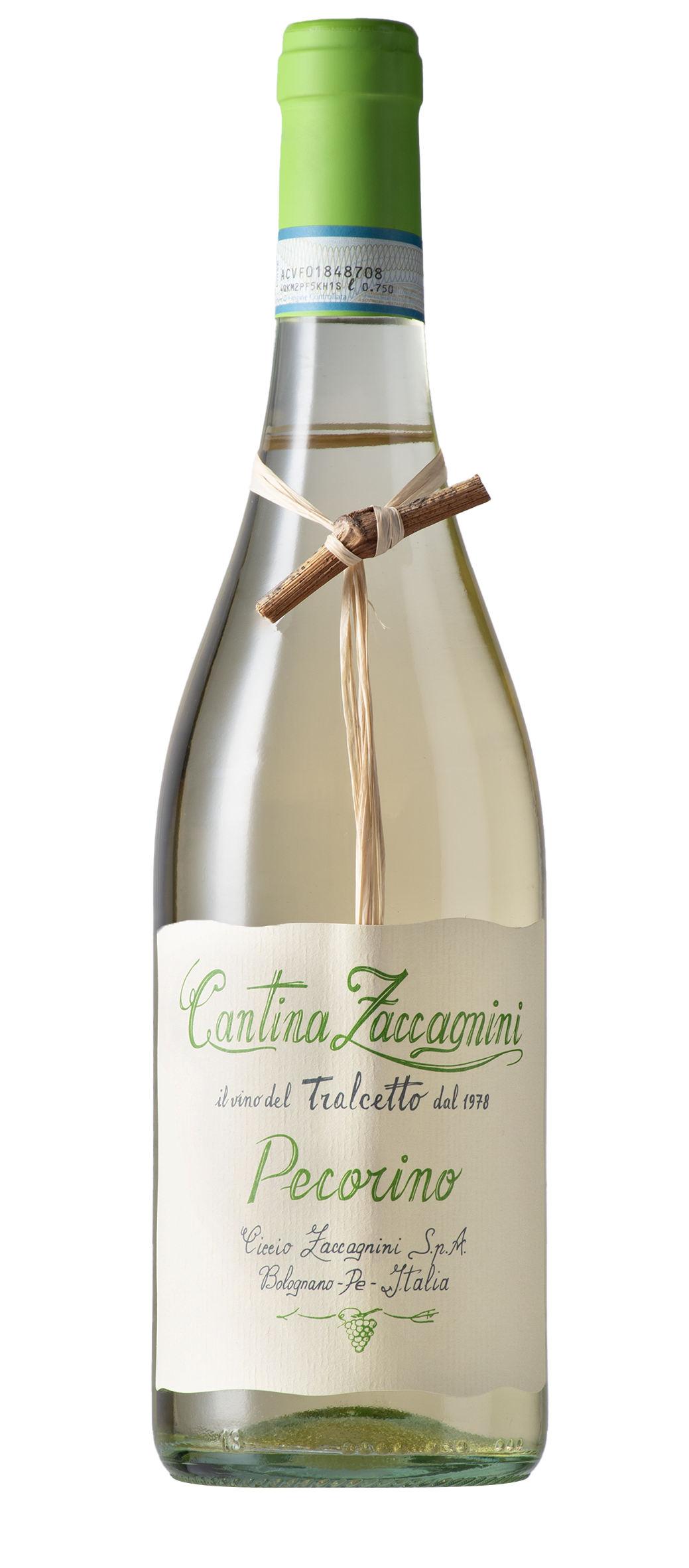 יין זקניני טרלצ'טו פקורינו ד'אברוצו - לא כשר