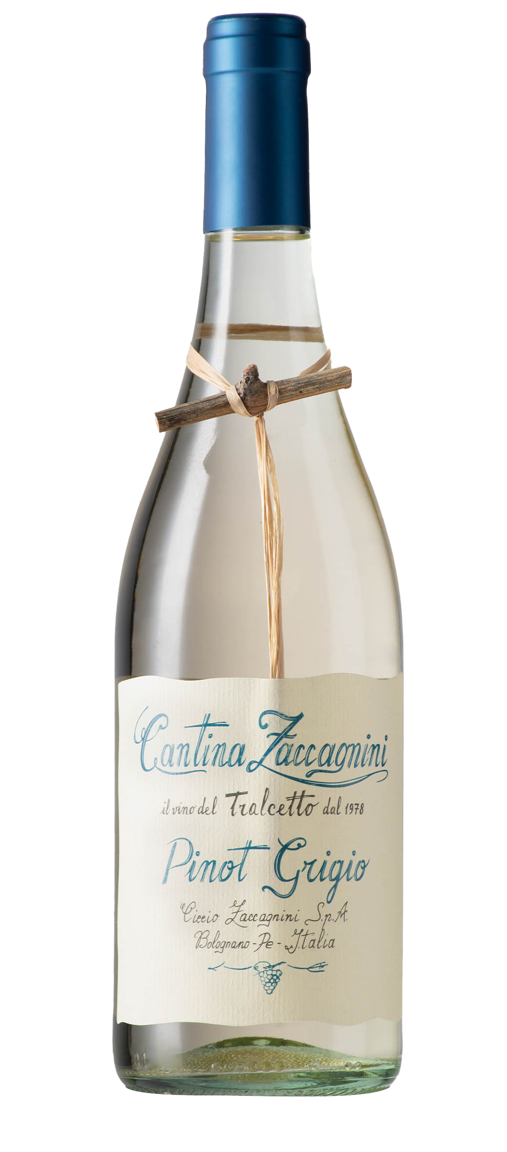 יין זקניני טרלצ'טו פינו גריג'יו - לא כשר