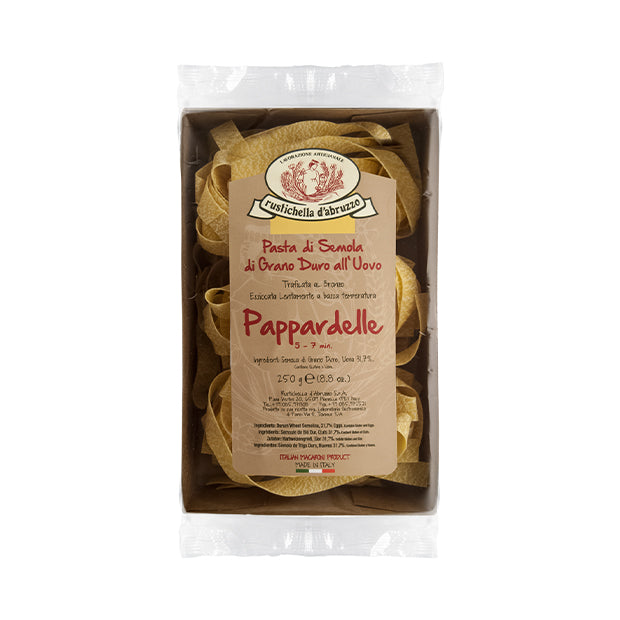 רוסטיקלה- פפרדלה ביצים