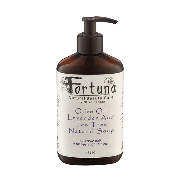 סבון נוזלי לבנדר, עץ התה ועשב לימון 370 מל׳