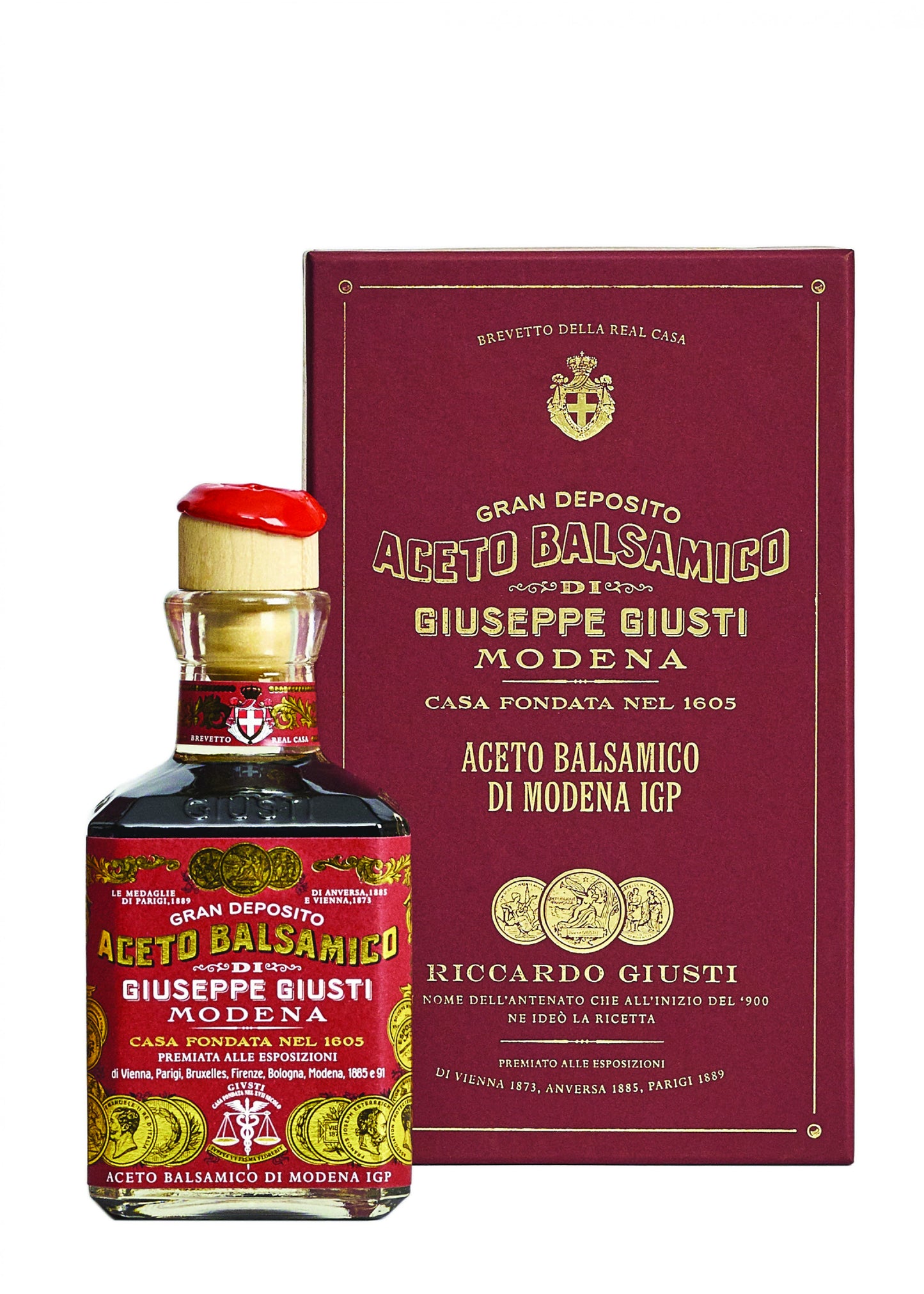 ג'וסטי- בלסמי- IGP בקבוק 250 מ"ל מרובע+ אריזה, 3 מדליות, 12 שנים-לא כשר