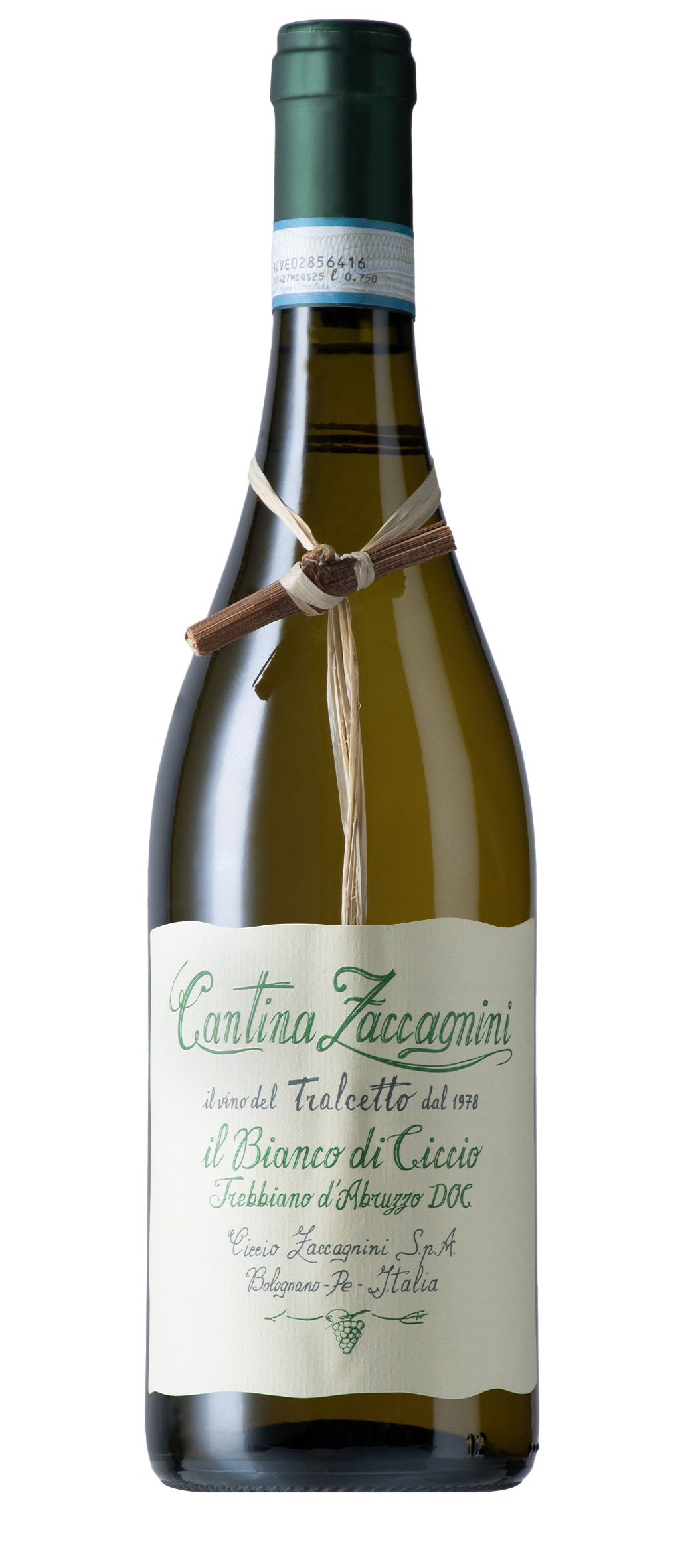 יין זקניני טרלצ'טו טרביאנו ד'אברוצו - לא כשר