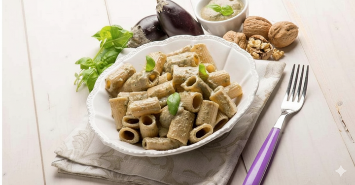 מתכון - מזמניקה עם קרם אגוזי מלך