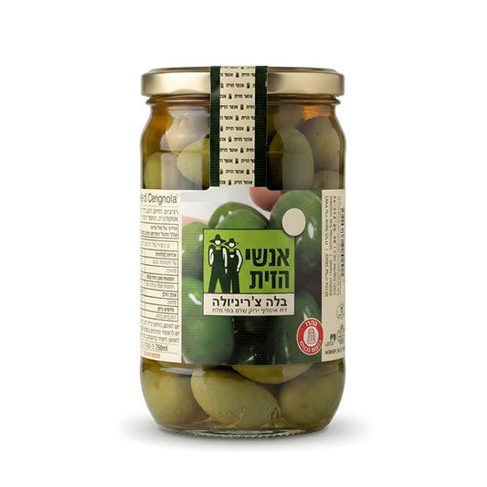 זית ירוק מזן בלה צ'ריניולה 400 גרם