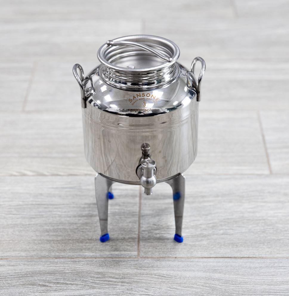 מיכל נירוסטה 3 ליטר