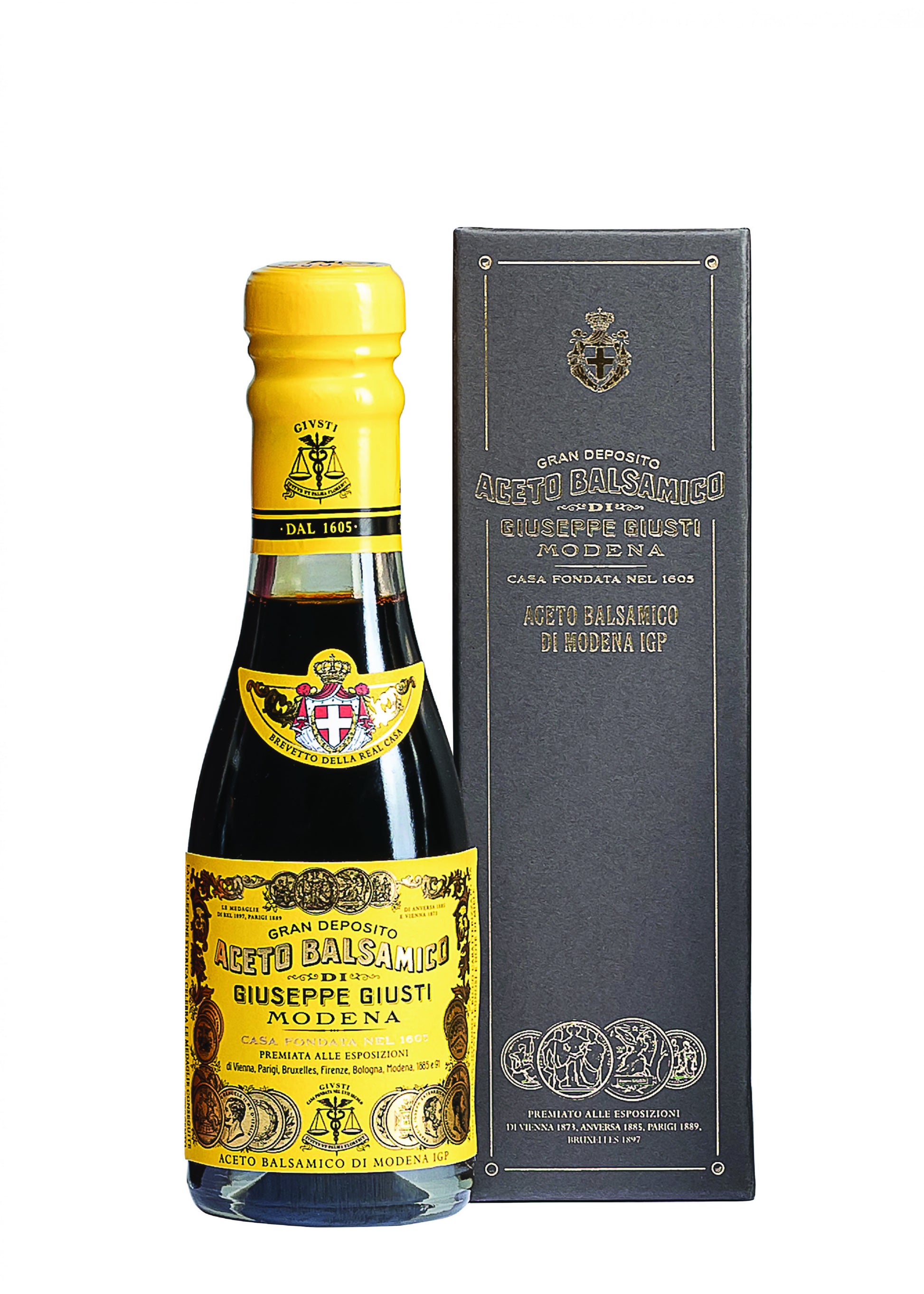 ג'וסטי- בלסמי IGP בקבוק 100 מ"ל עגול+קופסה, 4 מדליות, 15 שנים-לא כשר