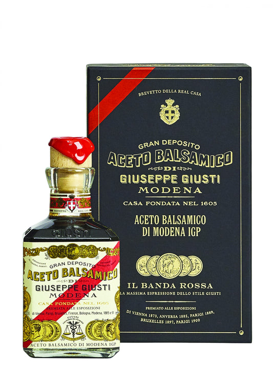 ג'וסטי- בלסמי IGP בקבוק 250 מ"ל מרובע+אריזה, 5 מדליות, 20 שנה-לא כשר