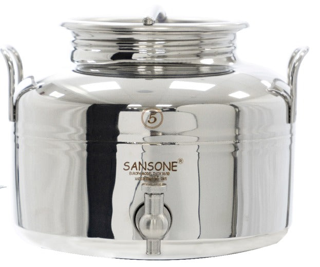 מיכל נירוסטה 5 ליטר